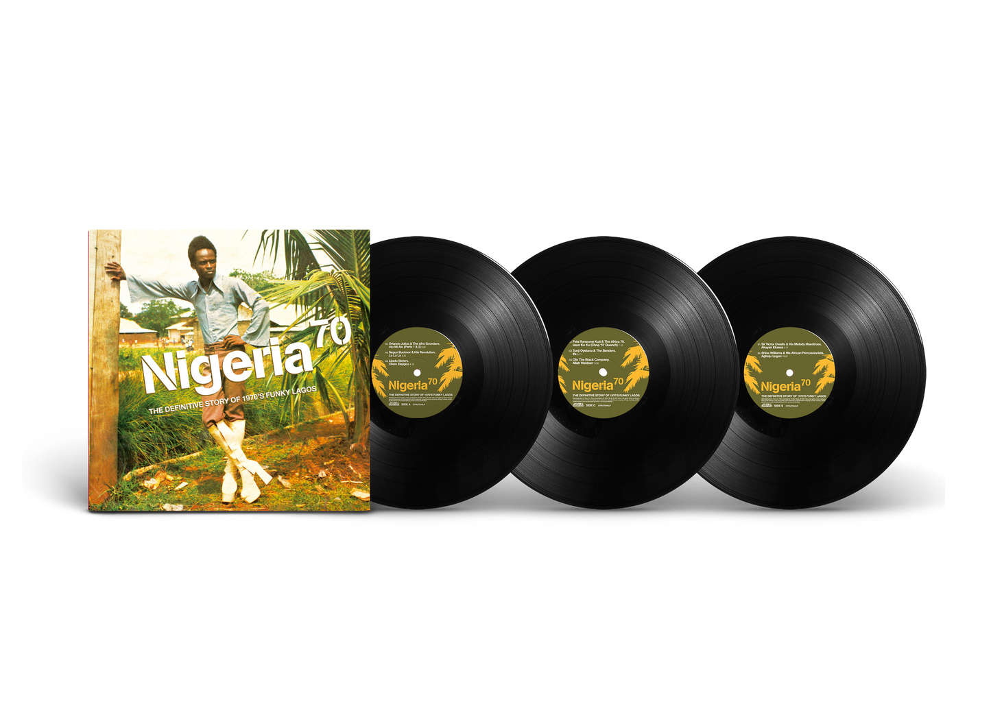 Nigeria 70: The Definitive Story of 1970's Funky Lagos (Special Edition Green Vinyl 3LP)