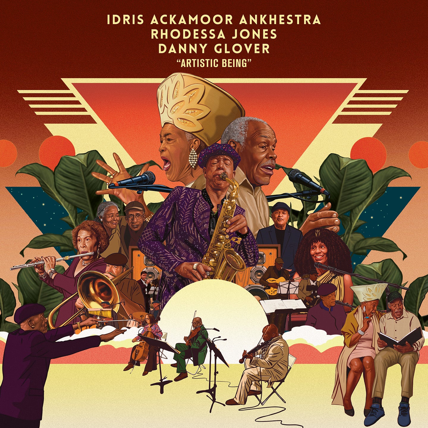 Idris Ackamoor, Rhodessa Jones, Danny Glover 'Artistic Being'