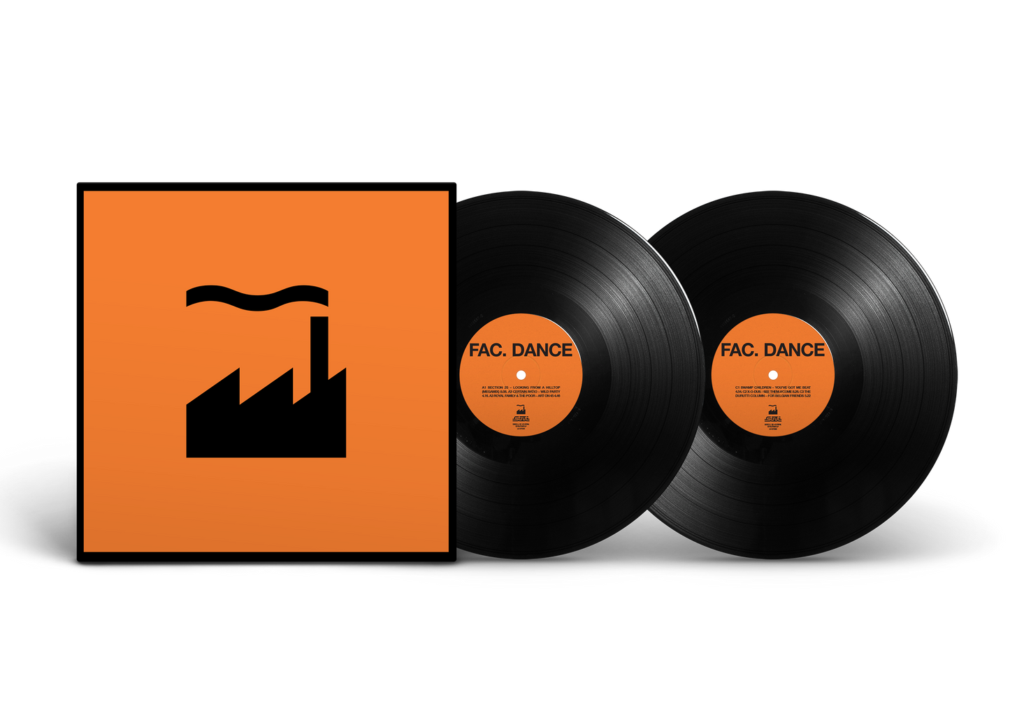 Various Artists 'FAC. Dance - Factory Records 12" Mixes & Rarities 1980-1987'