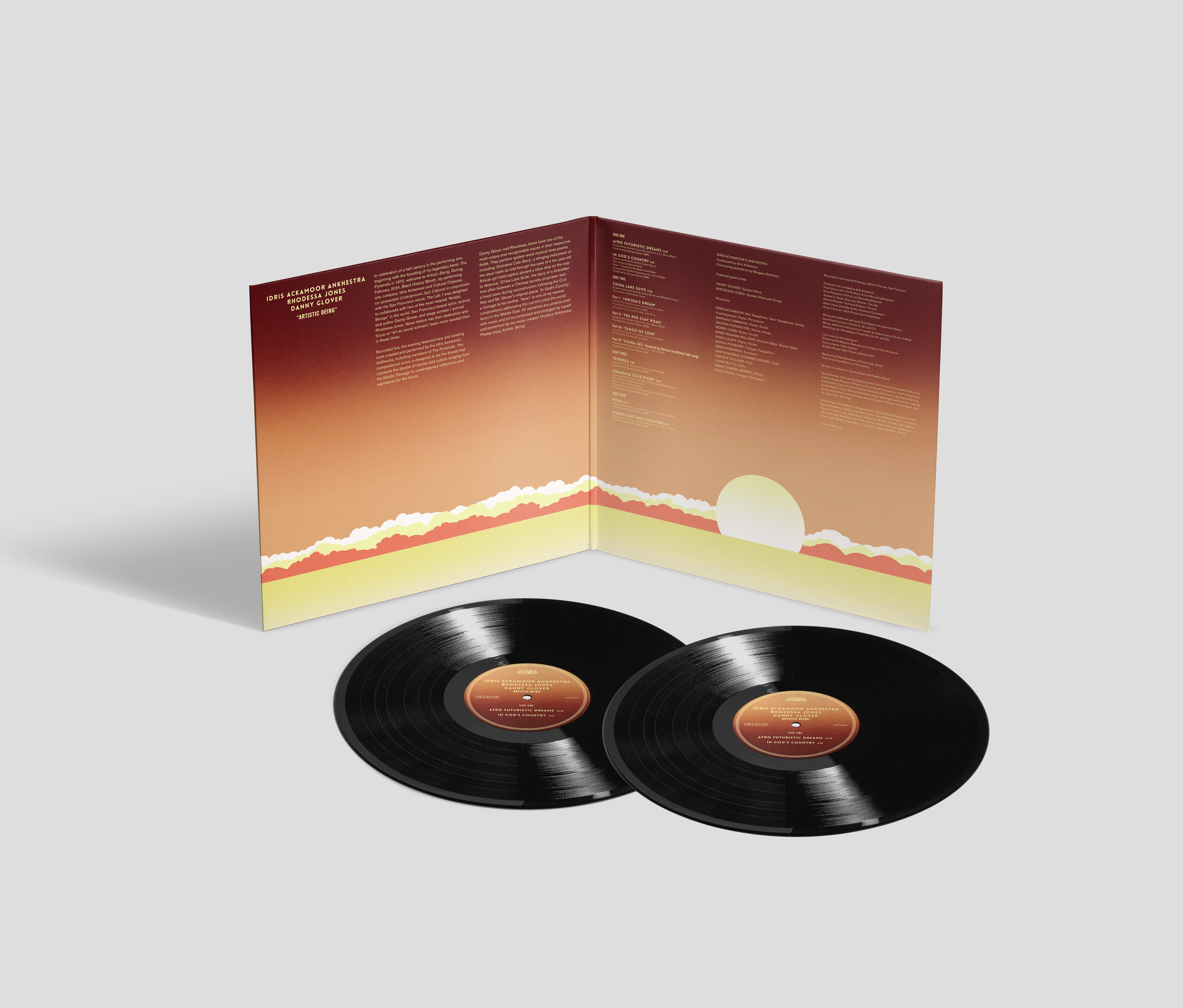 2LP Idris Ackamoor Ankhestra , Rho Artistic Being STRUT483LP Strut 未開封 /00660 Idris Ackamoor Ankhestra : Artistic Being (LP, Vinyl record